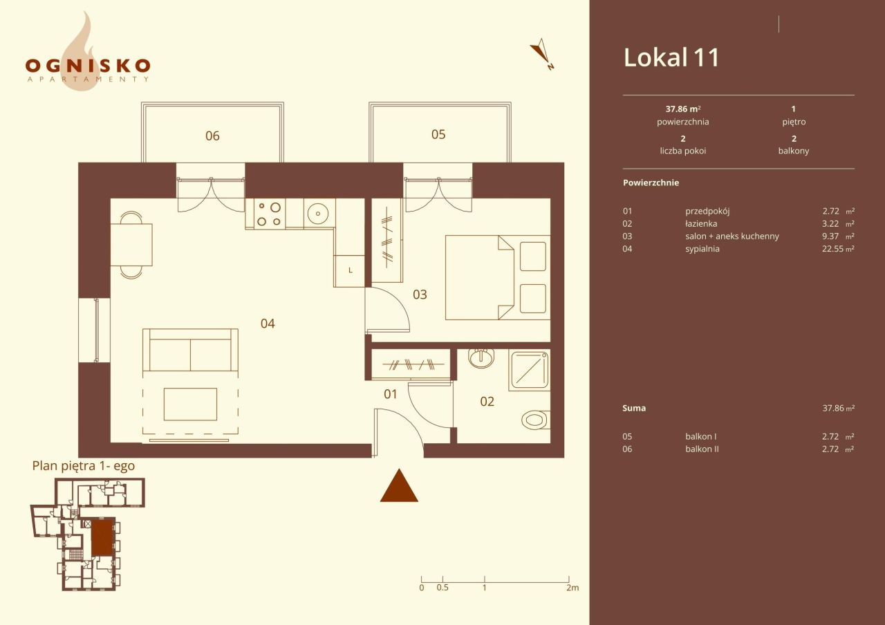 Mieszkanie 2-pokojowe Krynica-Zdrój, ul. Leśna. Zdjęcie 4