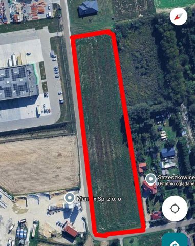 Działka budowlana Strzeszkowice Duże. Zdjęcie 1