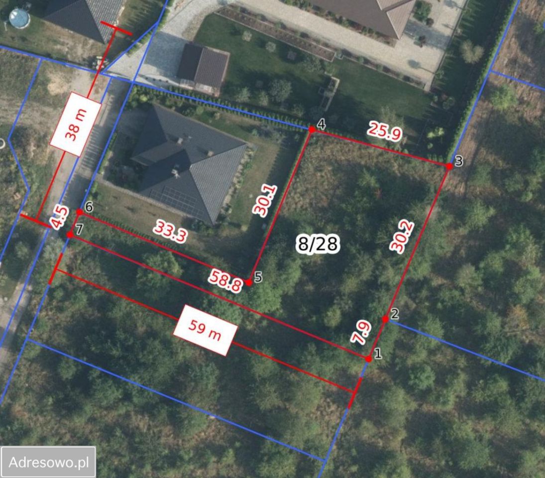 Działka budowlana Mierzyn, ul. Baśniowa. Zdjęcie 4