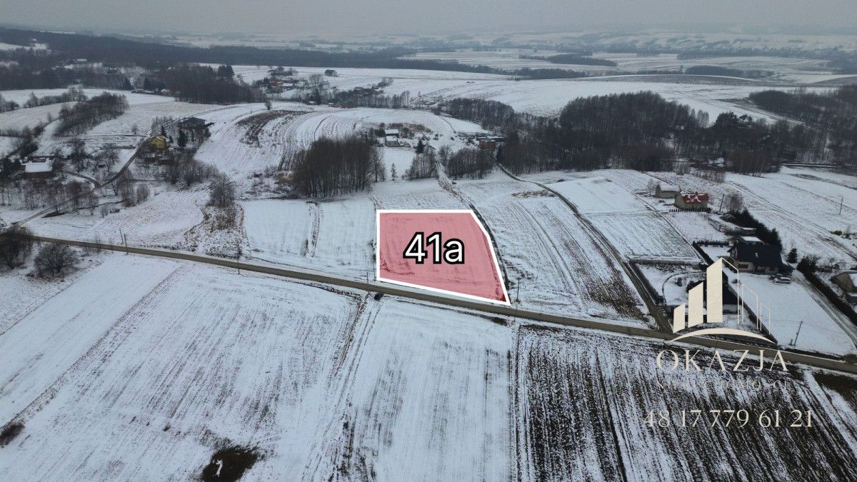 Działka inwestycyjna Niechobrz. Zdjęcie 4