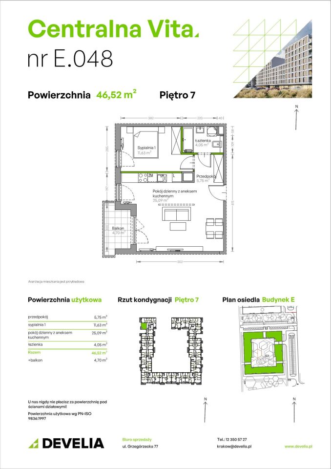 Mieszkanie 2-pokojowe Kraków Czyżyny, ul. Romana Ciesielskiego. Zdjęcie 14