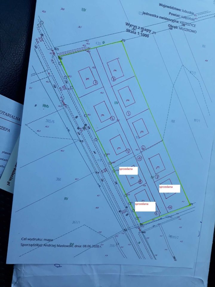 Działka budowlana Muszkowo. Zdjęcie 2