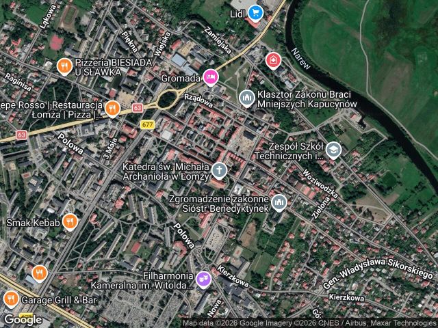 Mieszkanie 3-pokojowe Łomża Śródmieście, ul. Farna. Zdjęcie 1