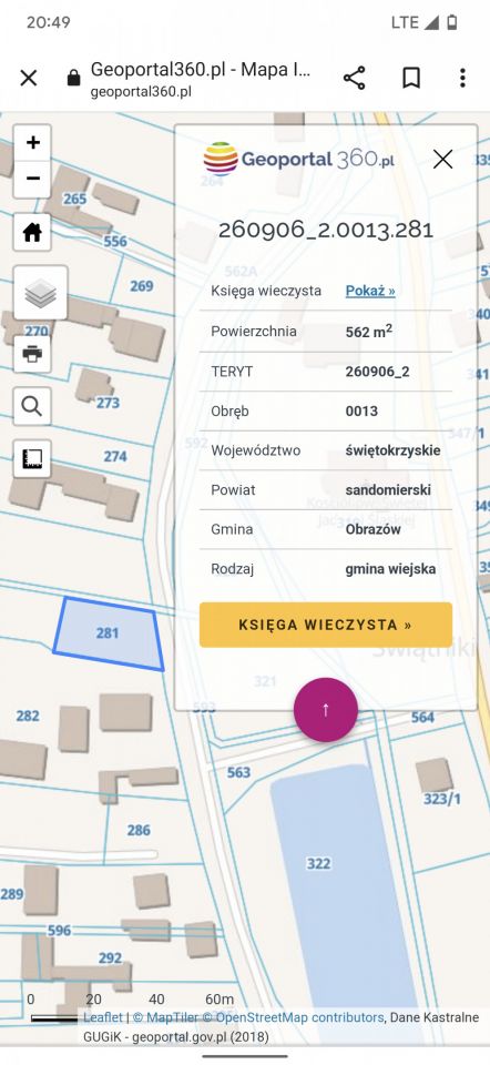 Działka budowlana Świątniki Podole. Zdjęcie 3