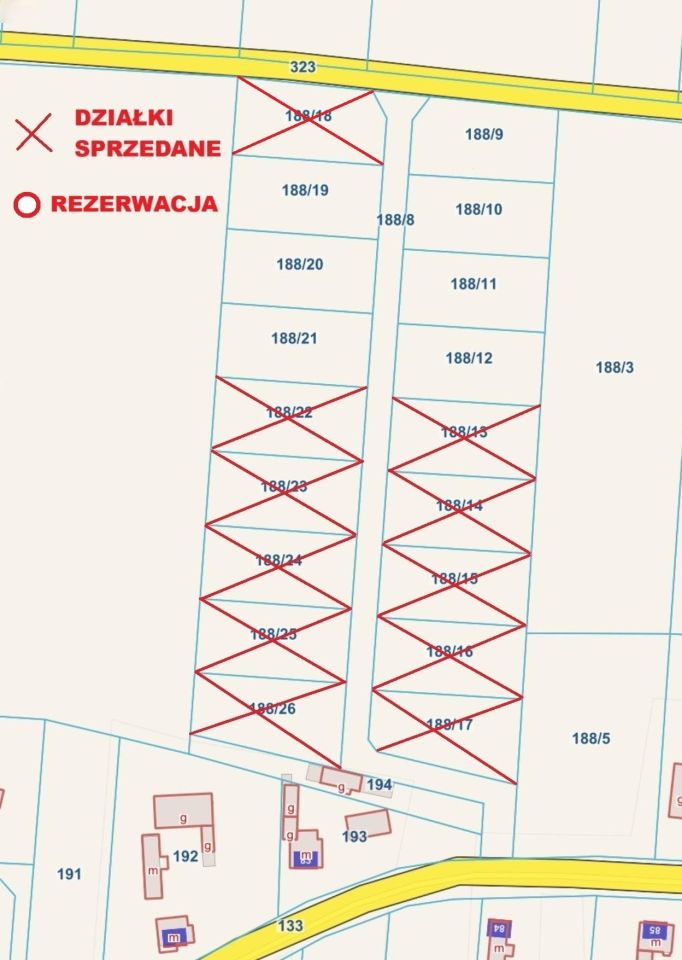 Działka budowlana Lipienice Lipienice Dolne. Zdjęcie 7