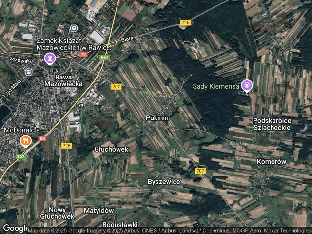 Działka rolno-budowlana Pukinin. Zdjęcie 1