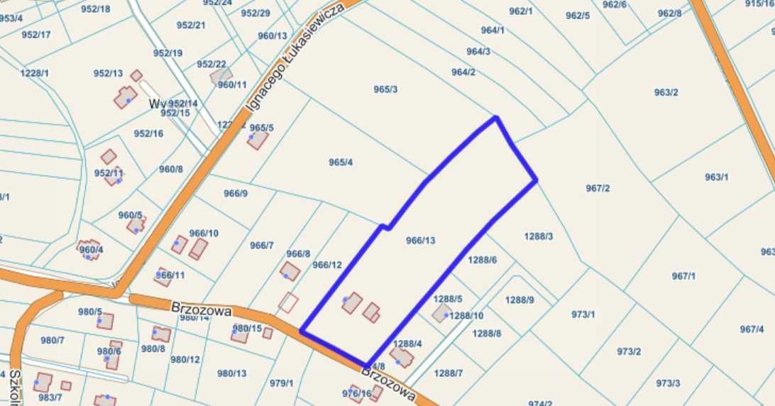 Działka inwestycyjna Bóbrka, ul. Brzozowa. Zdjęcie 2