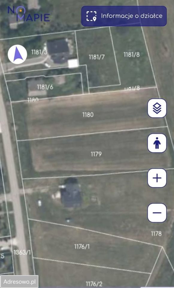 Działka budowlana Zabierzów Bocheński. Zdjęcie 2