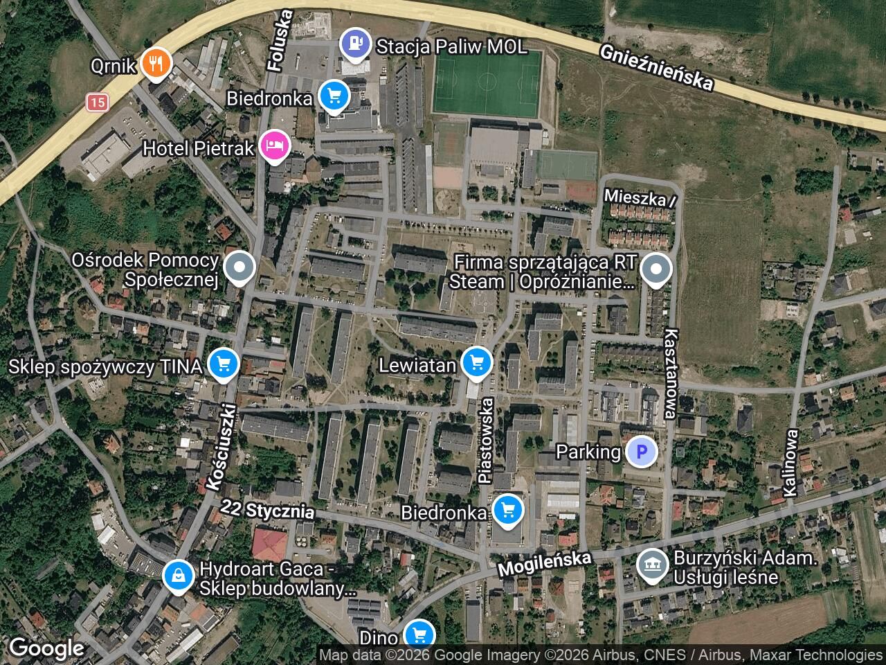 Mieszkanie 3-pokojowe Trzemeszno, ul. Piastowska. Zdjęcie 1