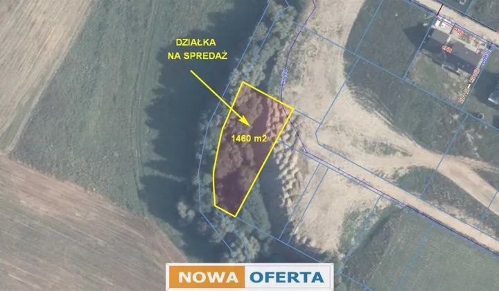 Działka budowlana Nowina, .