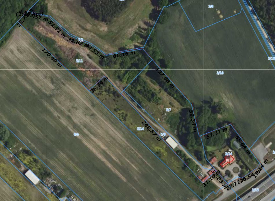 Działka inwestycyjna Żołędowo, ul. Szosa Gdańska. Zdjęcie 2