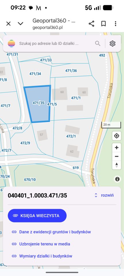 Działka budowlana Chełmno, ul. Konwaliowa. Zdjęcie 2