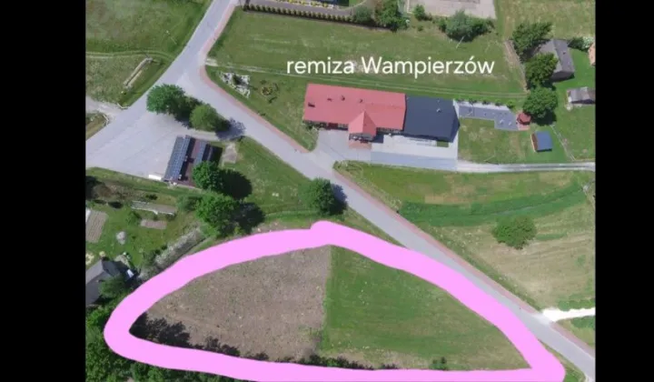 Działka rolna Wampierzów