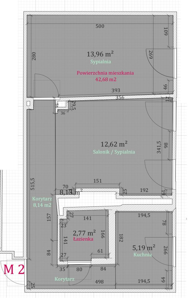 Mieszkanie 2-pokojowe Legnica, ul. Żeglarska. Zdjęcie 9