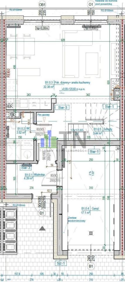 dom szeregowy, 4 pokoje Kamieniec Wrocławski. Zdjęcie 14