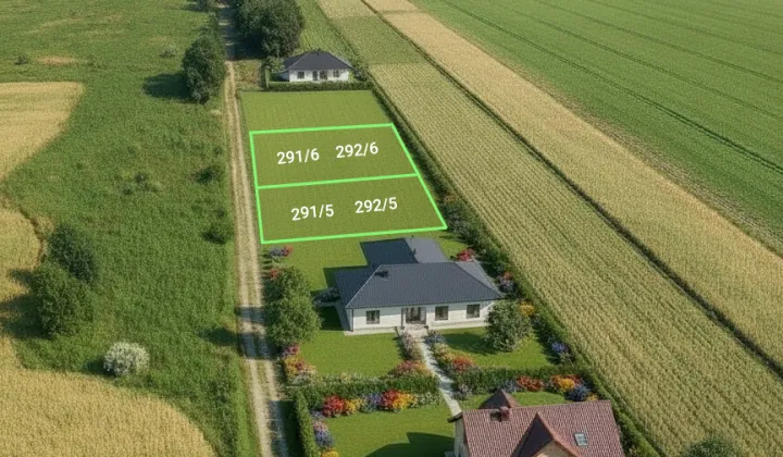 Działka budowlana Krajno-Parcele Stróżna, Krajno Parcele