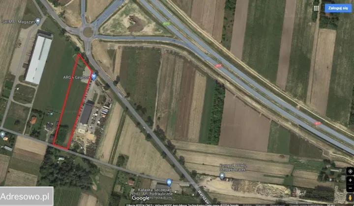 Działka inwestycyjna Ryki, ul. Warszawska