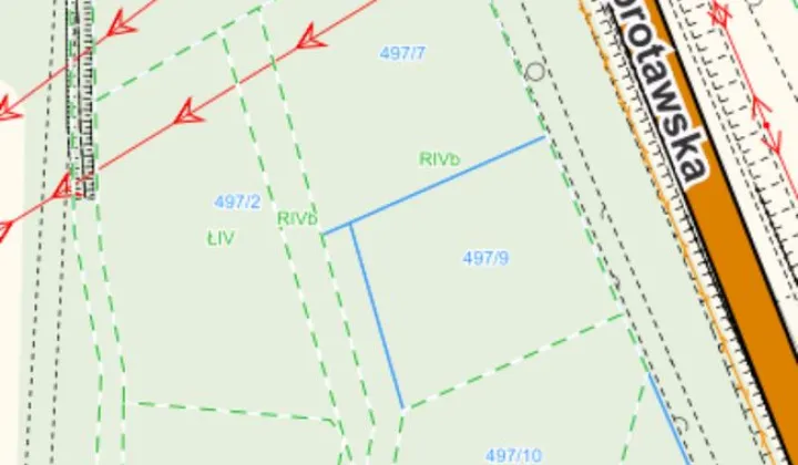 Działka budowlana Podbrzezie Górne, ul. Szprotawska