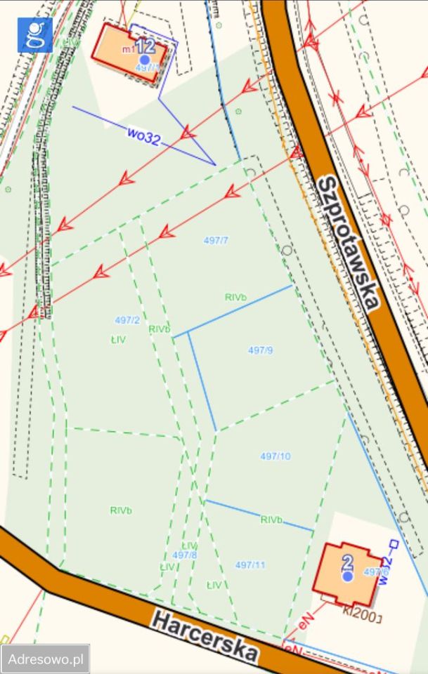 Działka budowlana Podbrzezie Górne, ul. Szprotawska