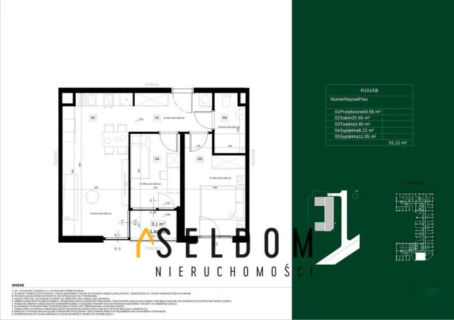 Mieszkanie 3-pokojowe Opole Armii Krajowej, ul. Kazimierza Sosnkowskiego. Zdjęcie 4