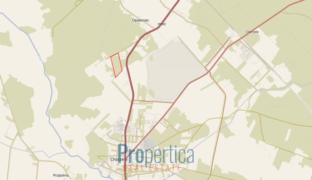 Działka budowlana Opaleniec. Zdjęcie 2