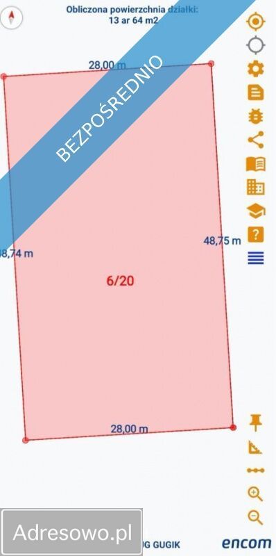 Działka budowlana Grzybowo, ul. Łąkowa. Zdjęcie 2