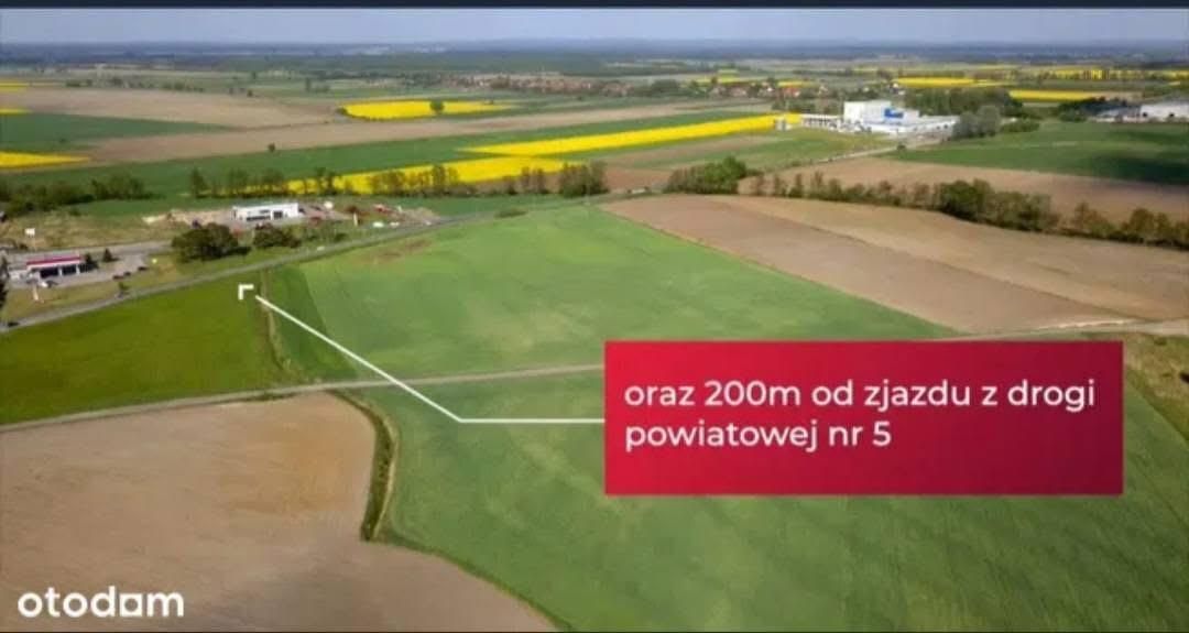 Działka inwestycyjna Prusice, ul. Polna. Zdjęcie 9