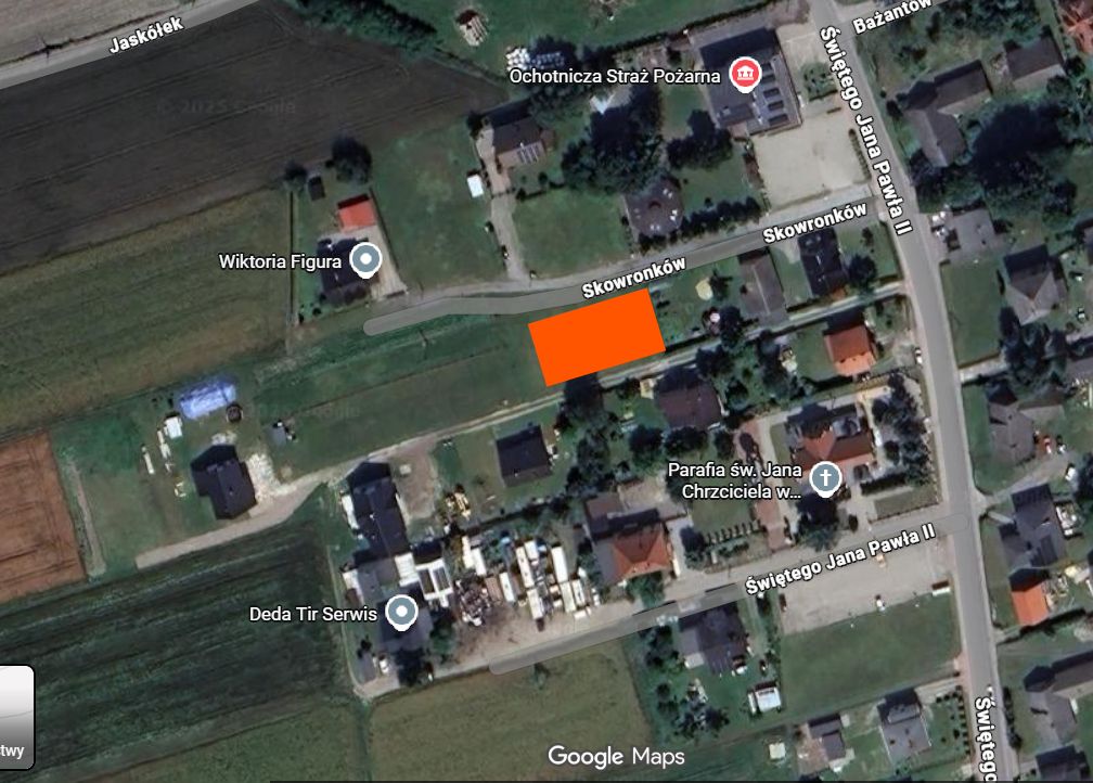 Działka budowlana Studzienice Kolonia, ul. św. Jana Pawła II. Zdjęcie 2