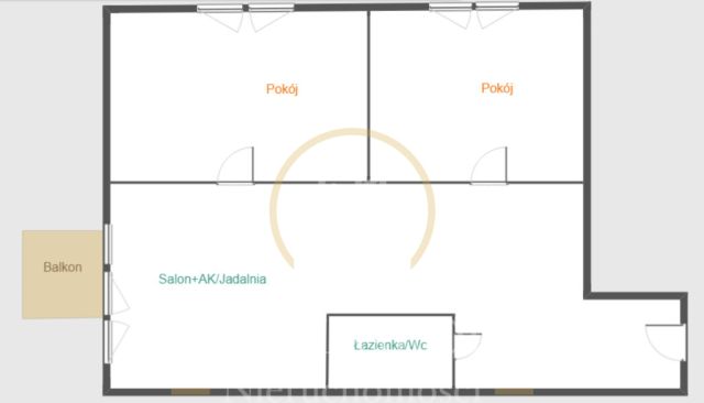 Mieszkanie 3-pokojowe Lublin Śródmieście, ul. Gabriela Narutowicza. Zdjęcie 14