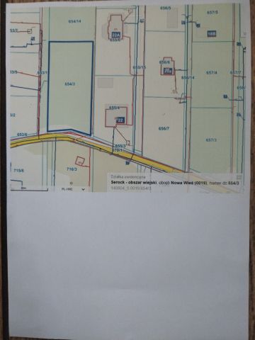 Działka budowlana Nowa Wieś, ul. Topolowa 24. Zdjęcie 1