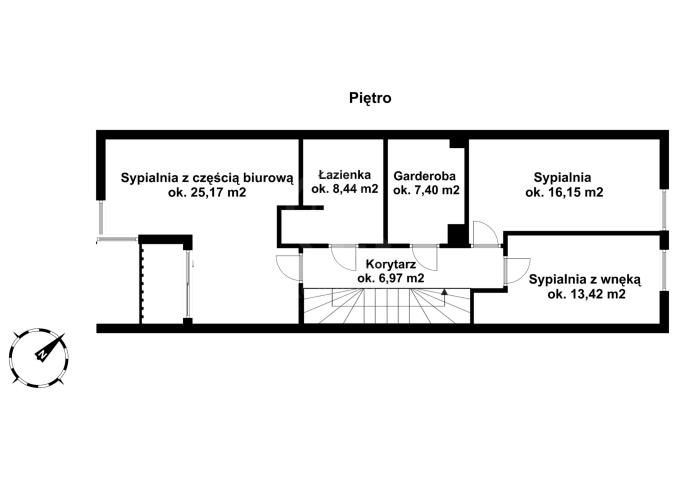 dom szeregowy, 4 pokoje Wrocław Jagodno, ul. Buforowa. Zdjęcie 15