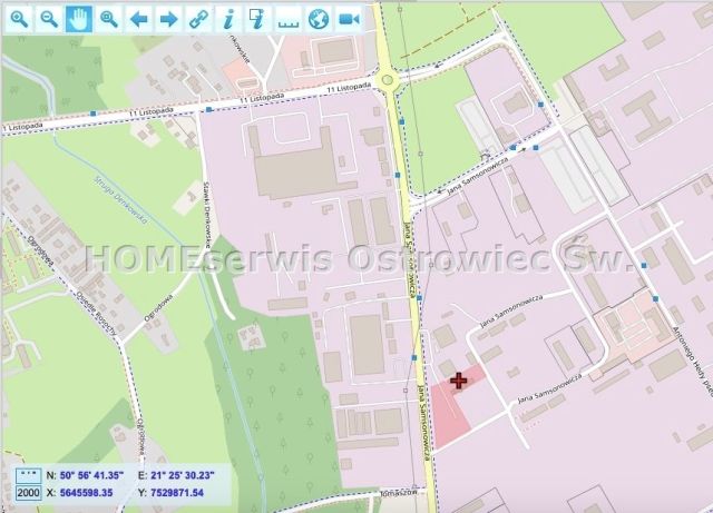 Działka inwestycyjna Ostrowiec Świętokrzyski Gutwin, ul. Jana Samsonowicza. Zdjęcie 2