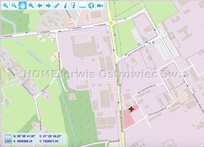 Działka inwestycyjna Ostrowiec Świętokrzyski Gutwin, ul. Jana Samsonowicza. Zdjęcie 2