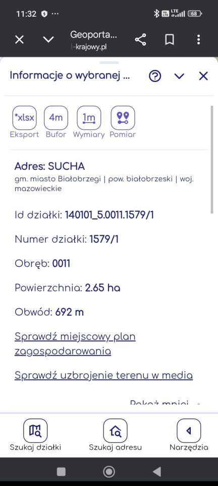 Działka rolna Sucha. Zdjęcie 2