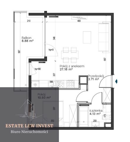 Mieszkanie 2-pokojowe Kraków, ul. Odlewnicza. Zdjęcie 11