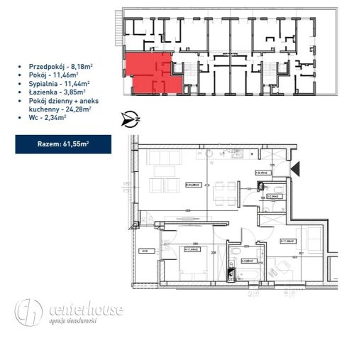 Mieszkanie 3-pokojowe Rzeszów Drabinianka. Zdjęcie 1