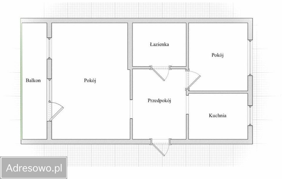 Mieszkanie 2-pokojowe Gdańsk Jasień, ul. Rycerza Blizbora. Zdjęcie 14
