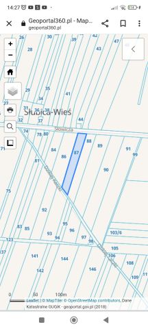 Działka budowlana Słubica-Wieś, ul. Słowicza. Zdjęcie 1