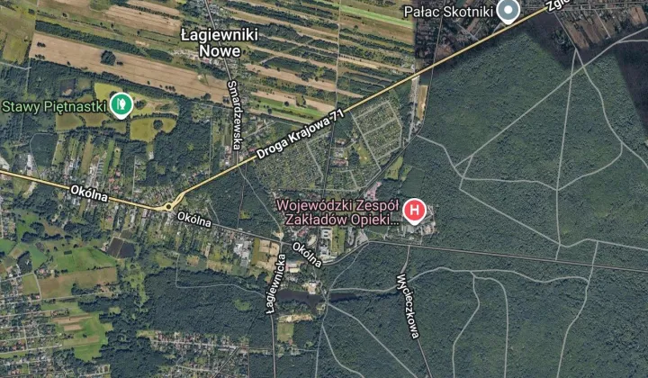 Działka rod Łódź Arturówek, ul. Przyklasztorze