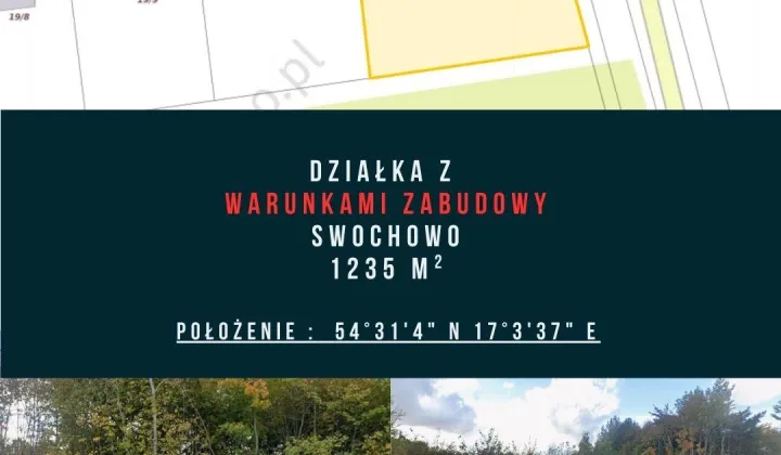 Działka budowlana Swochowo