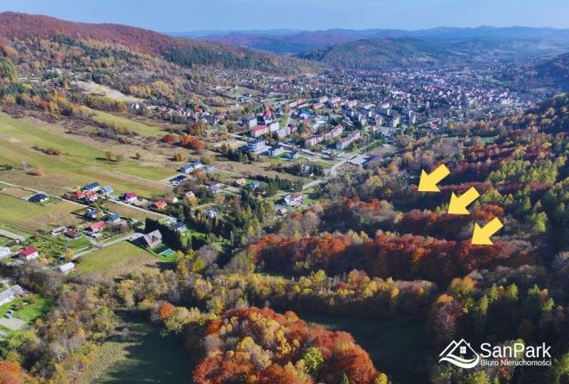 Działka budowlana Ustrzyki Dolne, ul. Strwiążyk. Zdjęcie 4