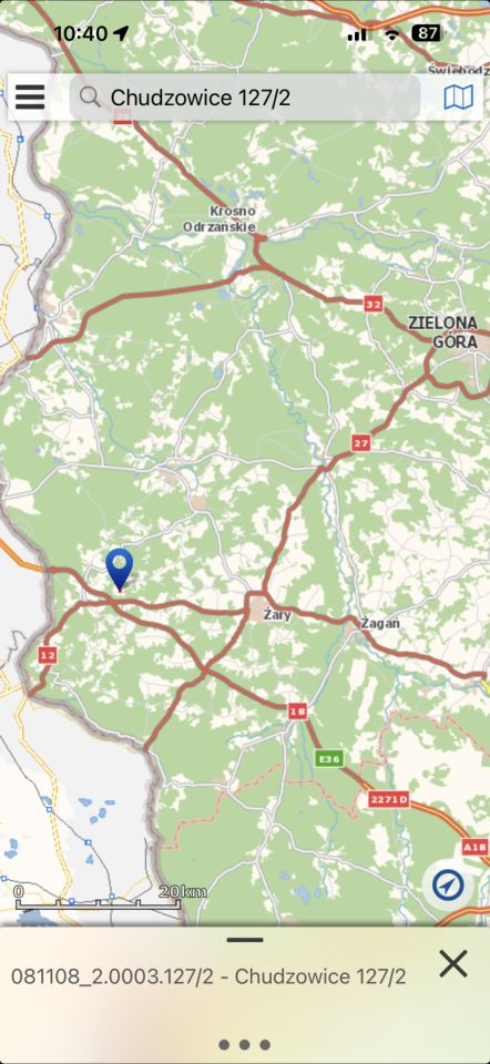 Działka budowlana Chudzowice. Zdjęcie 23