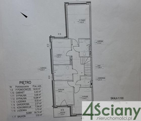 dom szeregowy, 4 pokoje Józefosław. Zdjęcie 17