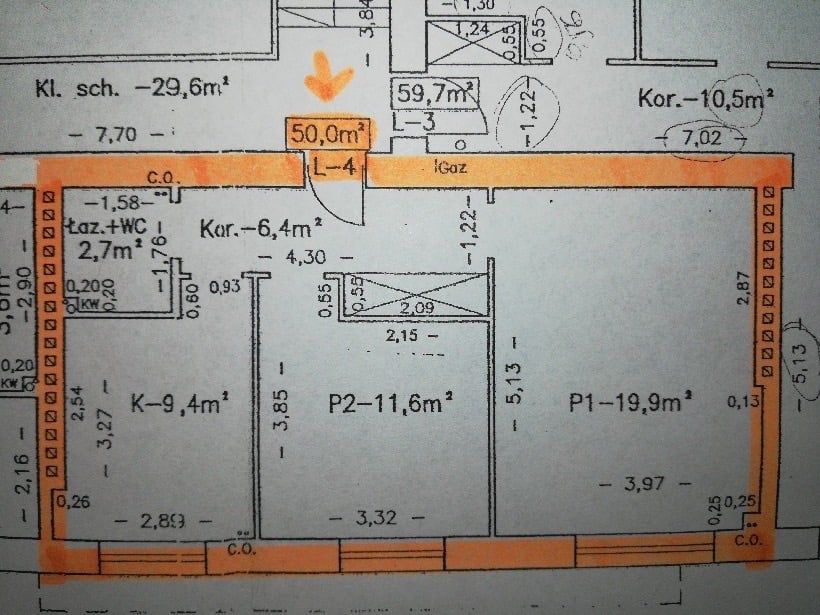 Mieszkanie 2-pokojowe Poznań Stare Miasto, ul. Królowej Jadwigi. Zdjęcie 14