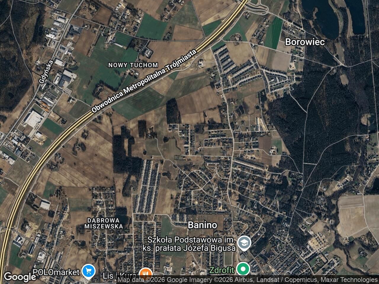 Działka budowlana Banino, ul. Rubinowa. Zdjęcie 1