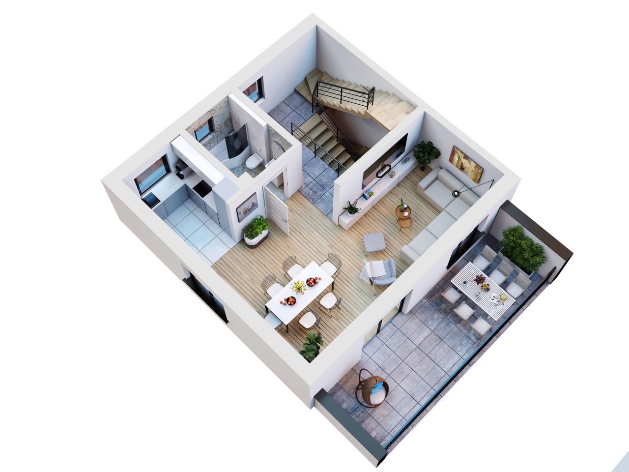 Mieszkanie 5-pokojowe Świątniki Górne, ul. Franciszka Bielowicza. Zdjęcie 6