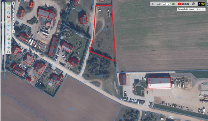 Działka budowlana Lipnica, ul. Polna