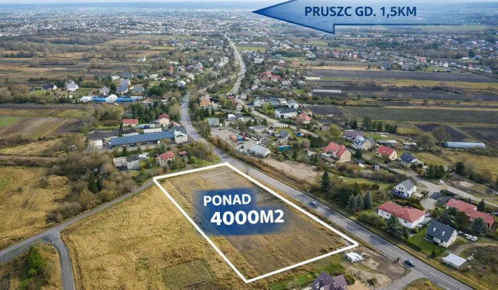 Działka inwestycyjna Rokitnica, ul. Bałtycka