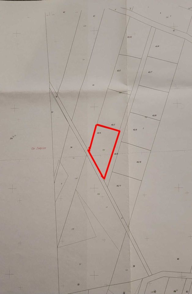 Działka budowlana Podłaszcze. Zdjęcie 2