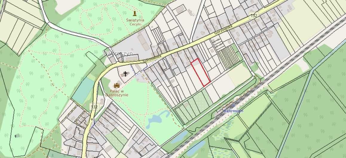 Działka rolno-budowlana Dąbroszyn. Zdjęcie 4